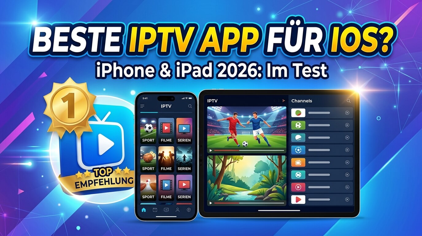 Beste IPTV App für iPhone und iPad 2026
