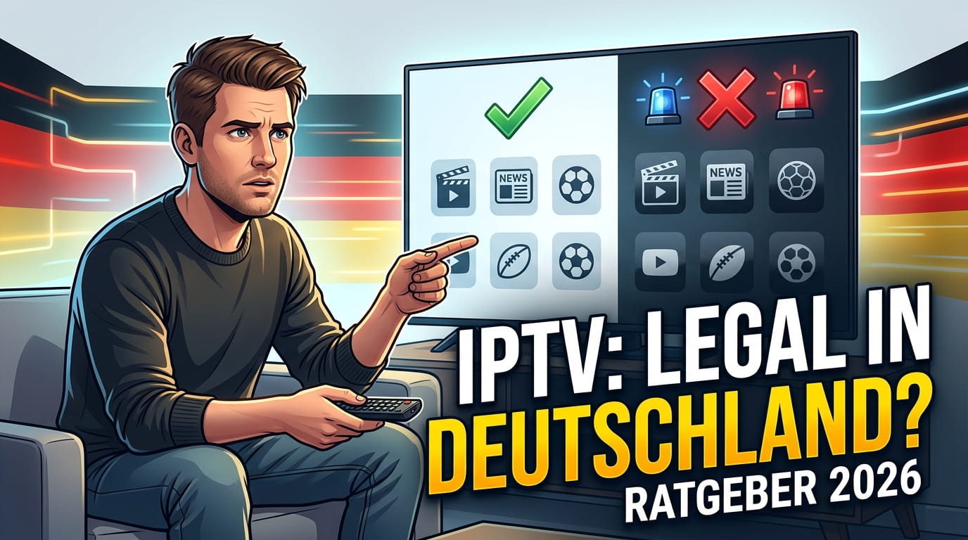 Ist IPTV in Deutschland legal – Ratgeber 2026